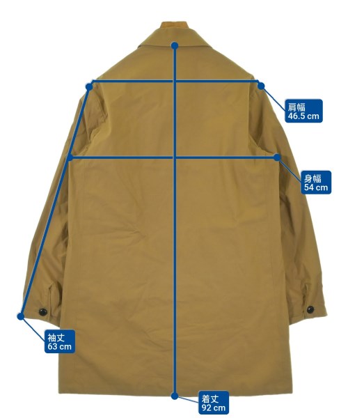 EEL<EasyEarlLife> Products（イールプロダクツ）ステンカラーコート ベージュ サイズ:L メンズ/2200627127014