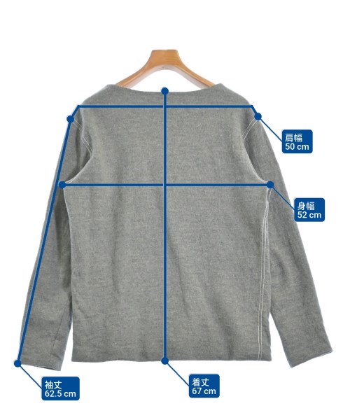 EEL<EasyEarlLife> Products（イールプロダクツ）ニット・セーター グレー サイズ:S メンズ/2200631928058