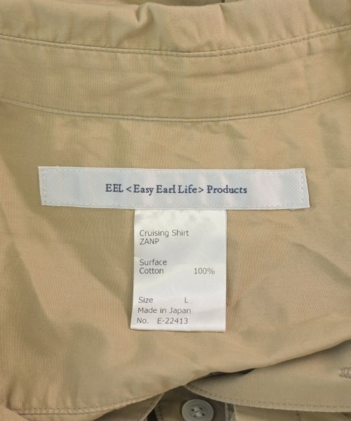 EEL<EasyEarlLife> Products（イールプロダクツ）カジュアルシャツ ベージュ サイズ:L メンズ/2200621104080
