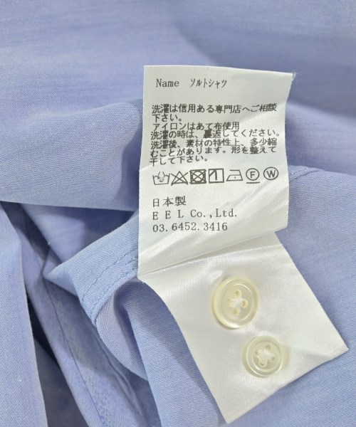 EEL<EasyEarlLife> Products（イールプロダクツ）カジュアルシャツ 青 サイズ:1(S位) メンズ/2200695872014
