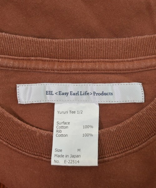 EEL<EasyEarlLife> Products（イールプロダクツ）Tシャツ・カットソー 茶 サイズ:M メンズ/2200641617157