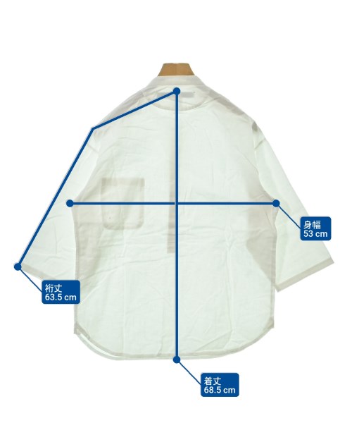 EEL<EasyEarlLife> Products（イールプロダクツ）カジュアルシャツ 白 サイズ:S メンズ/2200644099080