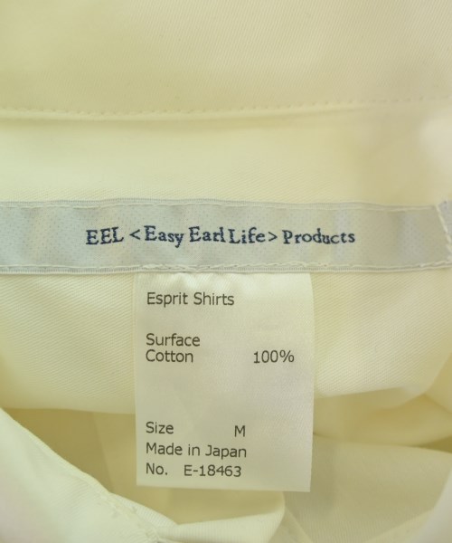 EEL<EasyEarlLife> Products（イールプロダクツ）カジュアルシャツ 白 サイズ:M メンズ/2200685792032