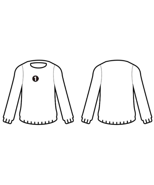 EEL<EasyEarlLife> Products（イールプロダクツ）ニット・セーター 白 サイズ:M レディース/2200621927023