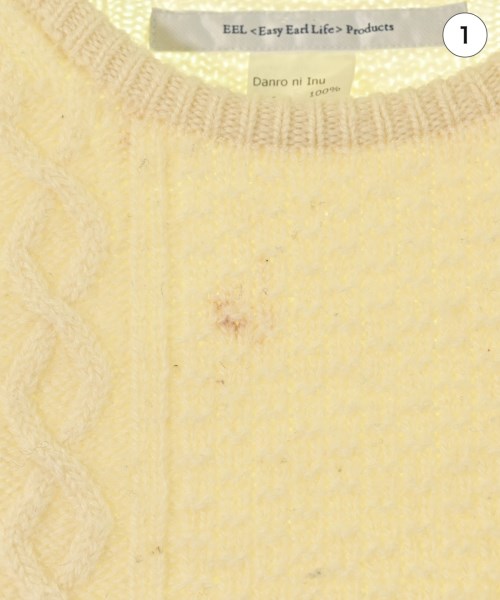 EEL<EasyEarlLife> Products（イールプロダクツ）ニット・セーター 白 サイズ:M レディース/2200621927023