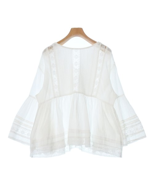 moi non plus（モアノンプリュ）ブラウス 白 サイズ:F レディース/2200671379131
