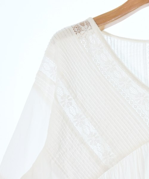 moi non plus（モアノンプリュ）ブラウス 白 サイズ:F レディース/2200671379131