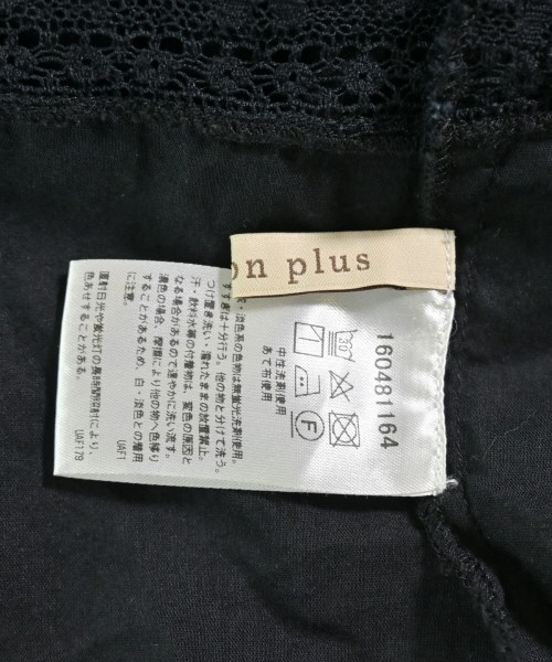 moi non plus（モアノンプリュ）ワンピース 黒 サイズ:-(L位) レディース/2200705963091