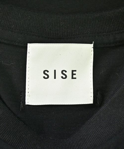 Sise（シセ）Tシャツ・カットソー 黒 サイズ:0(XS位) メンズ/2200712074025