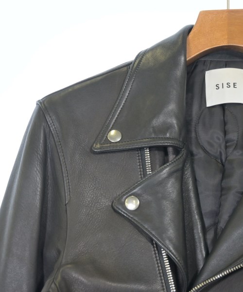 Sise（シセ）ライダース 黒 サイズ:48(L位) メンズ/2200659936066