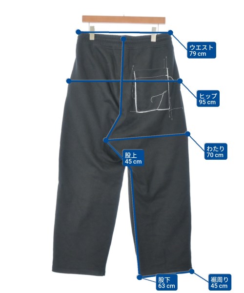 Sise（シセ）スウェットパンツ 黒 サイズ:1(S位) メンズ/2200659936134