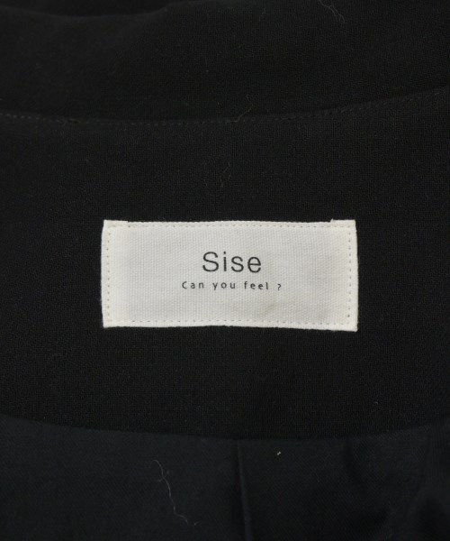 Sise（シセ）カジュアルシャツ 黒 サイズ:1(S位) メンズ/2200664860097