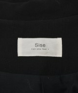 Sise（シセ）カジュアルシャツ 黒 サイズ:1(S位) メンズ/2200664860097