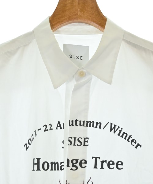 Sise（シセ）カジュアルシャツ 白 サイズ:1(S位) レディース/2200666318046