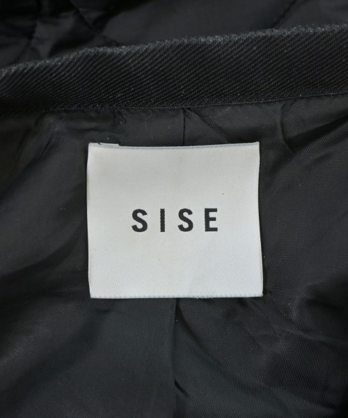 Sise（シセ）ダウンジャケット/ダウンベスト 黒 サイズ:1(S位) メンズ/2200681968103