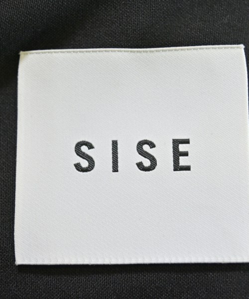 Sise（シセ）カジュアルシャツ 黒 サイズ:2(M位) メンズ/2200687525058