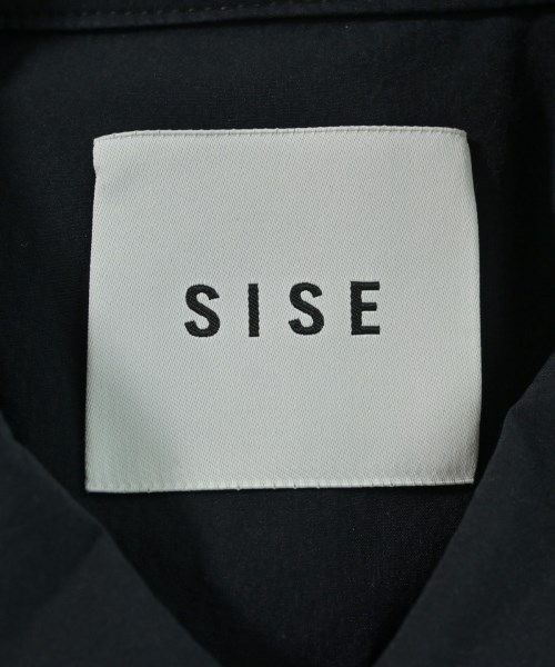 Sise（シセ）カジュアルシャツ 黒 サイズ:1(S位) メンズ/2200687525065