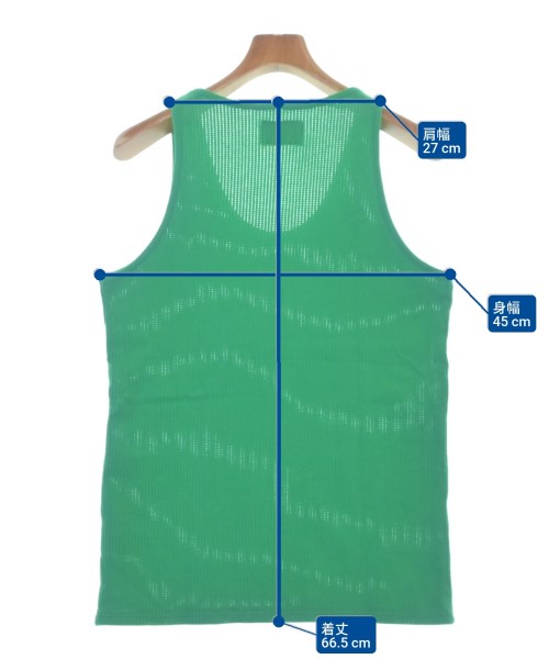 CLASS（クラス）タンクトップ 緑 サイズ:3(L位) メンズ/2200629027039