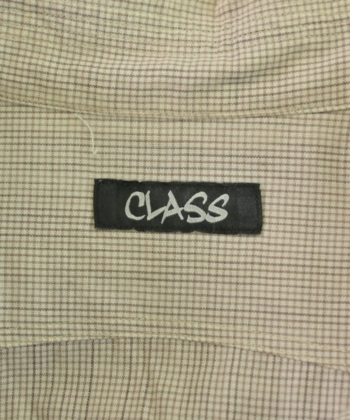 CLASS（クラス）カジュアルシャツ 茶 サイズ:3(L位) メンズ/2200694174409
