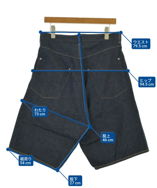 CLASS（クラス）ショートパンツ 紺 サイズ:1(S位) メンズ/2200645020229