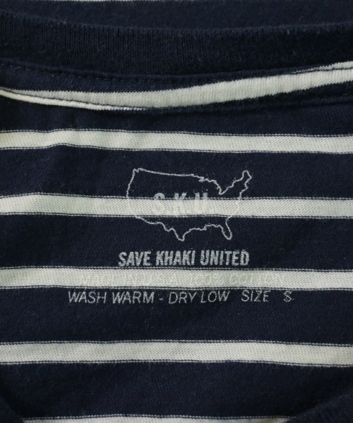 SAVE KHAKI UNITED（セーブカーキユナイテッド）Tシャツ・カットソー 紺 サイズ:S メンズ/2200634737053