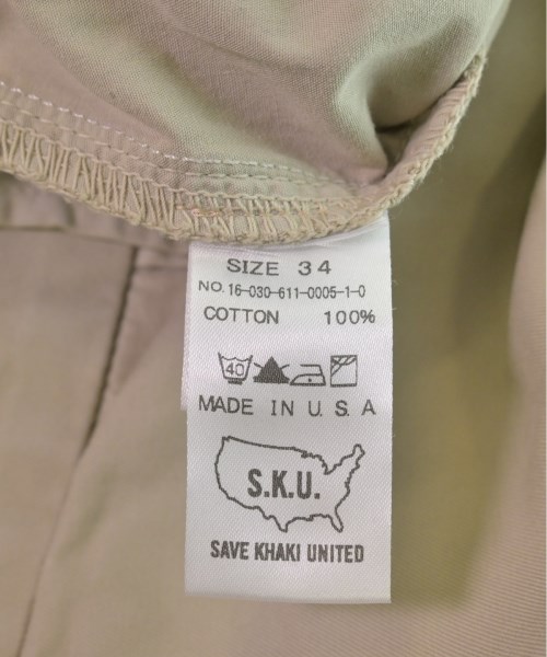 SAVE KHAKI UNITED（セーブカーキユナイテッド）カーゴパンツ ベージュ サイズ:34(XL位) メンズ/2200528028052