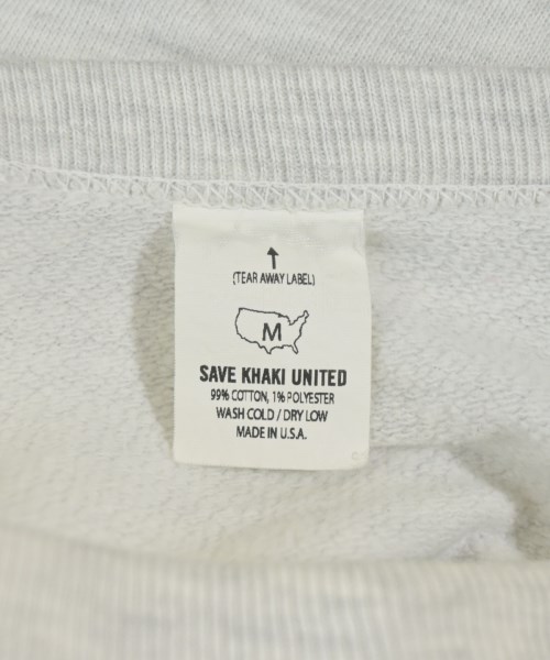 SAVE KHAKI UNITED（セーブカーキユナイテッド）スウェット グレー サイズ:M メンズ/2200668525039