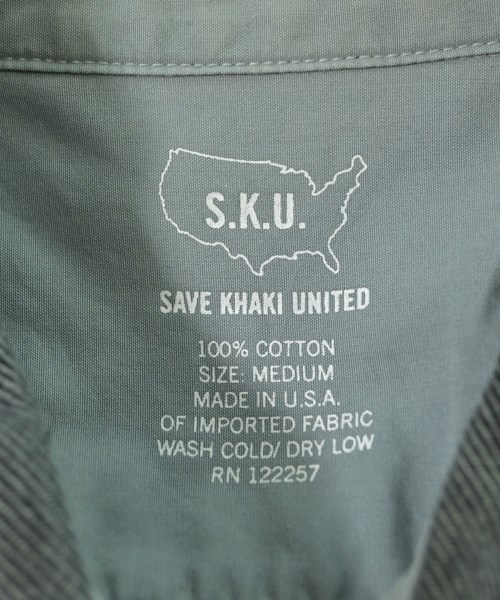 SAVE KHAKI UNITED（セーブカーキユナイテッド）カジュアルシャツ グレー サイズ:M メンズ/2200674376038