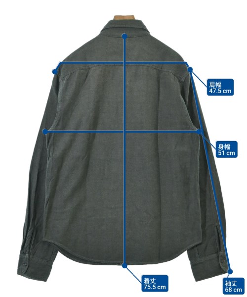 SAVE KHAKI UNITED（セーブカーキユナイテッド）カジュアルシャツ グレー サイズ:M メンズ/2200674376038