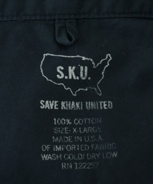 SAVE KHAKI UNITED（セーブカーキユナイテッド）カジュアルシャツ 紺 サイズ:-(L位) メンズ/2200645562101