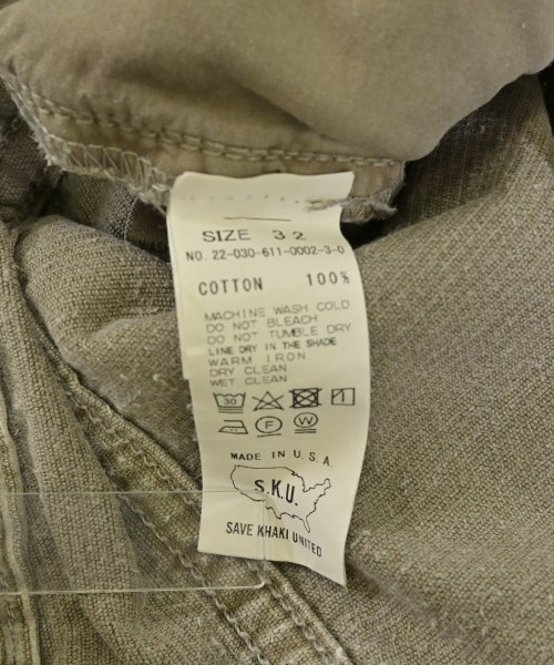 SAVE KHAKI UNITED（セーブカーキユナイテッド）その他 カーキ サイズ:32(L位) メンズ/2200662606024
