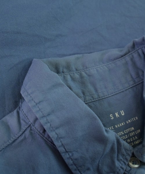 SAVE KHAKI UNITED（セーブカーキユナイテッド）カジュアルシャツ 青 サイズ:S メンズ/2200663765072