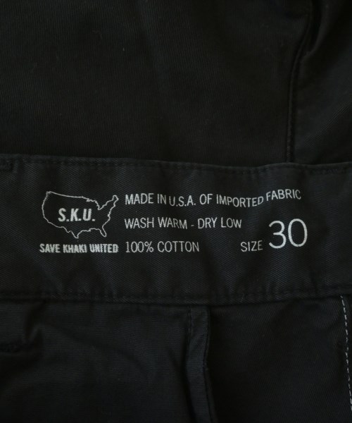 SAVE KHAKI UNITED（セーブカーキユナイテッド）ショートパンツ 黒 サイズ:30(M位) メンズ/2200690389104