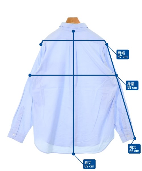 SLEEPY JONES（スリーピージョーンズ）カジュアルシャツ 青 サイズ:L メンズ/2200532901037