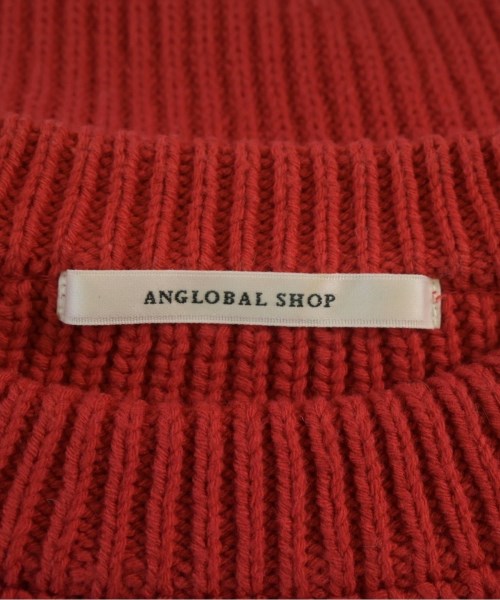 ANGLOBAL SHOP（アングローバルショップ）ニット・セーター 赤 サイズ:M レディース/2200725295134
