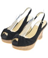 MAISON ROUGE（メゾンルージュ）サンダル 黒 サイズ:EU38(24.5cm位) レディース/2200615911106