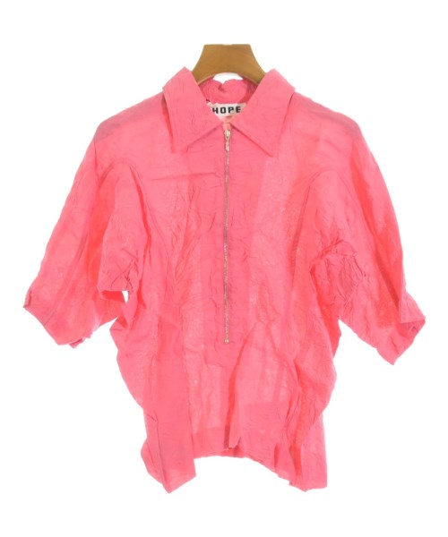 HOPE(ホープ)カジュアルシャツ ピンク サイズ:34(XS位)/2200631143567