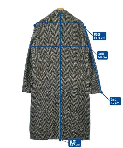 HOPE（ホープ）チェスターコート 黒 サイズ:48(L位) メンズ/2200633660017