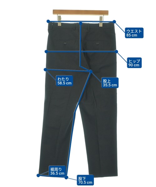 HOPE（ホープ）スラックス 黒 サイズ:48(L位) メンズ/2200674139176