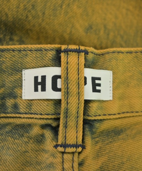 HOPE（ホープ）デニムパンツ 黄 サイズ:28(S位) メンズ/2200675835138