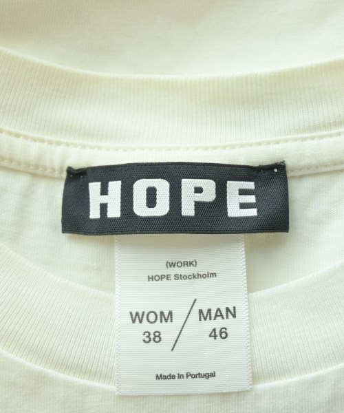 HOPE（ホープ）Tシャツ・カットソー 白 サイズ:38(M位) レディース/2200658029028