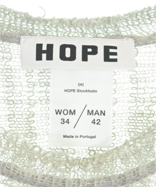 HOPE（ホープ）ニット・セーター グレー サイズ:34(XS位) レディース/2200718905040