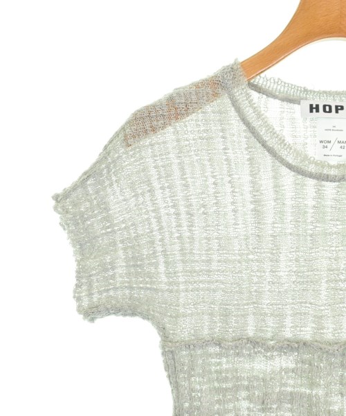 HOPE（ホープ）ニット・セーター グレー サイズ:34(XS位) レディース/2200718905040
