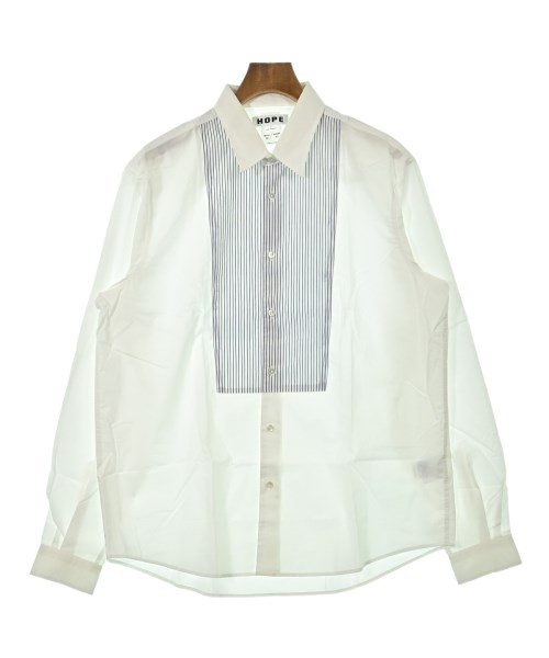 HOPE(ホープ)カジュアルシャツ 白 サイズ:48(L位)/2200670138173