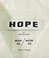 HOPE（ホープ）カジュアルシャツ 白 サイズ:48(L位) メンズ/2200670138173