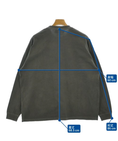 melple（メイプル）Tシャツ・カットソー グレー サイズ:M レディース/2200634460340