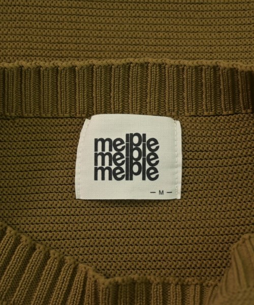 melple（メイプル）ニット・セーター カーキ サイズ:M メンズ/2200613143059