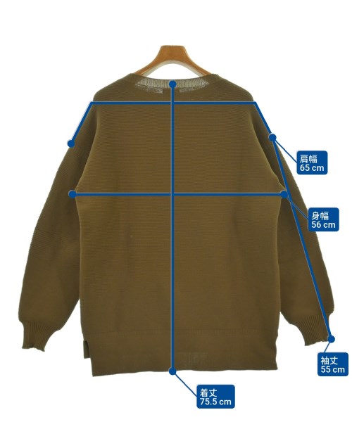 melple（メイプル）ニット・セーター カーキ サイズ:M メンズ/2200613143059