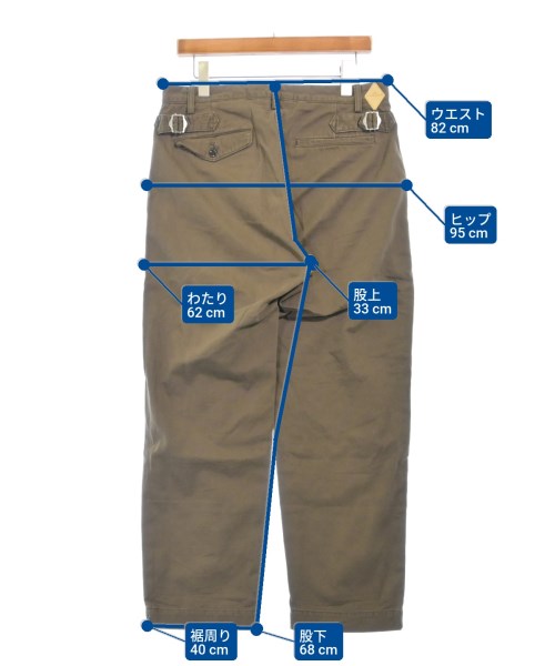 melple（メイプル）チノパン 茶 サイズ:M メンズ/2200613143134