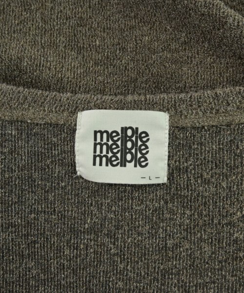 melple（メイプル）Tシャツ・カットソー 茶 サイズ:L メンズ/2200688481148